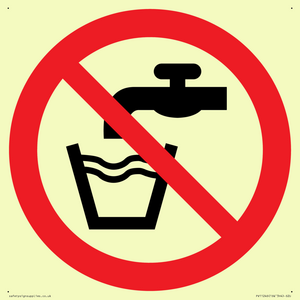 PV11246: P005 Prohibition: Not drinking water