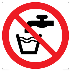 PV11246: P005 Prohibition: Not drinking water