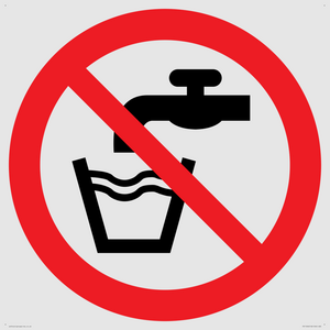 PV11246: P005 Prohibition: Not drinking water