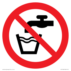 PV11246: P005 Prohibition: Not drinking water