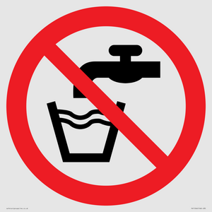 PV11246: P005 Prohibition: Not drinking water
