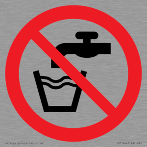 PV11246: P005 Prohibition: Not drinking water
