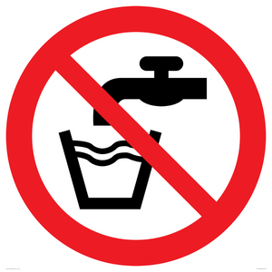 PV11246: P005 Prohibition: Not drinking water