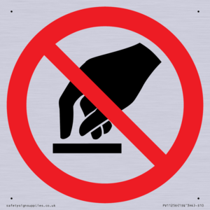 PV11256: P010 Prohibition: Do not touch
