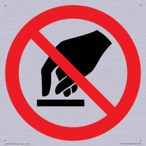 PV11256: P010 Prohibition: Do not touch