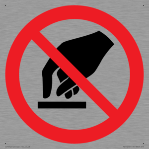 PV11256: P010 Prohibition: Do not touch
