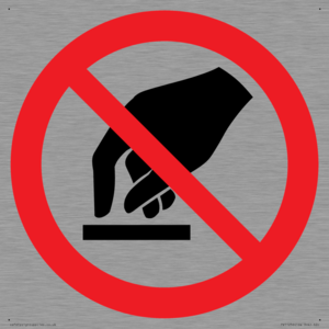 PV11256: P010 Prohibition: Do not touch