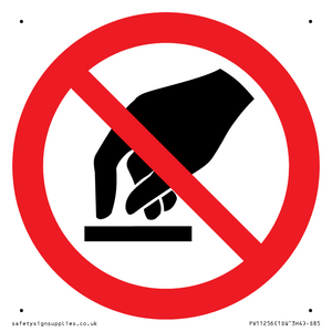 PV11256: P010 Prohibition: Do not touch