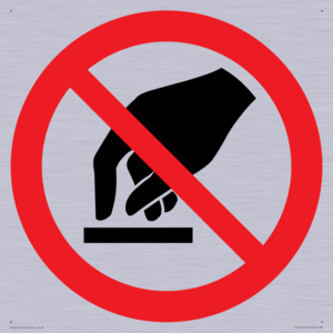 PV11256: P010 Prohibition: Do not touch