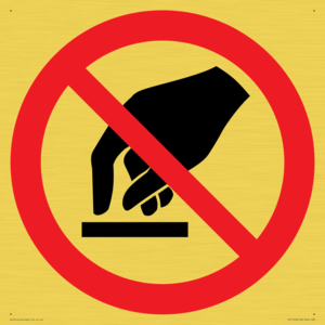 PV11256: P010 Prohibition: Do not touch