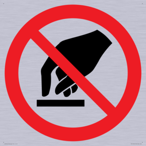 PV11256: P010 Prohibition: Do not touch