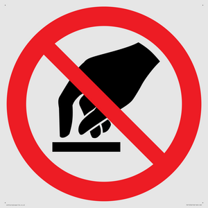 PV11256: P010 Prohibition: Do not touch
