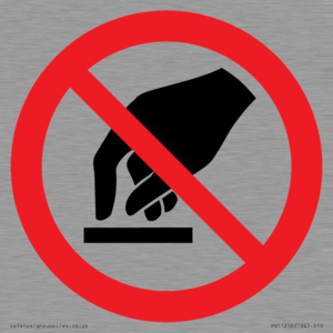 PV11256: P010 Prohibition: Do not touch