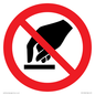 PV11256: P010 Prohibition: Do not touch