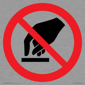 PV11256: P010 Prohibition: Do not touch