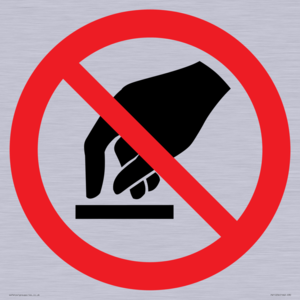 PV11256: P010 Prohibition: Do not touch