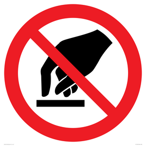 PV11256: P010 Prohibition: Do not touch