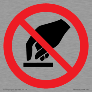 PV11256: P010 Prohibition: Do not touch