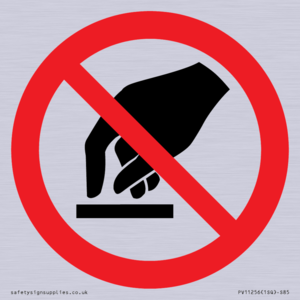 PV11256: P010 Prohibition: Do not touch