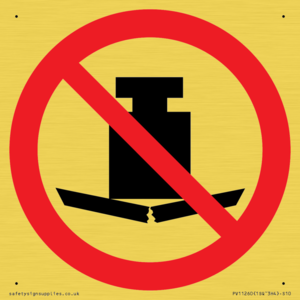 PV11260: P012 Prohibition: No heavy loads