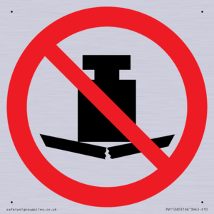 PV11260: P012 Prohibition: No heavy loads