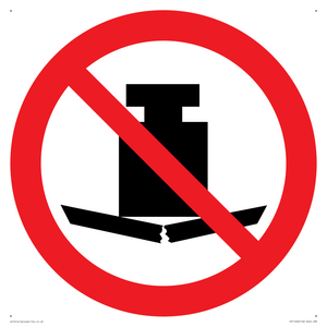 PV11260: P012 Prohibition: No heavy loads