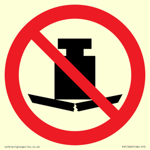 PV11260: P012 Prohibition: No heavy loads