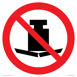 PV11260: P012 Prohibition: No heavy loads