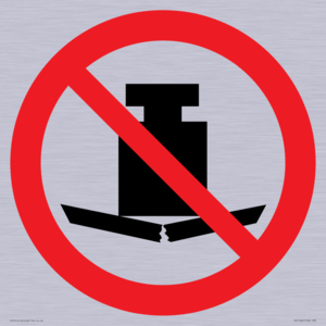 PV11260: P012 Prohibition: No heavy loads