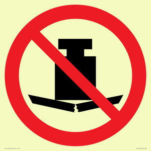 PV11260: P012 Prohibition: No heavy loads