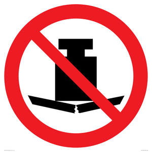 PV11260: P012 Prohibition: No heavy loads
