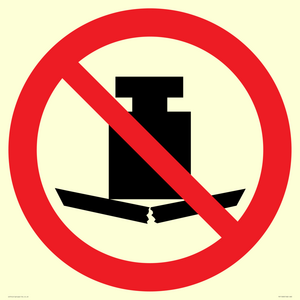 PV11260: P012 Prohibition: No heavy loads
