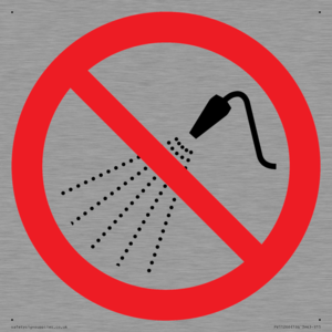 PV11266: P016 Prohibition: Do not spray with water