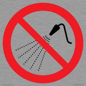 PV11266: P016 Prohibition: Do not spray with water