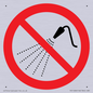 PV11266: P016 Prohibition: Do not spray with water