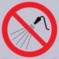 PV11266: P016 Prohibition: Do not spray with water