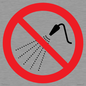 PV11266: P016 Prohibition: Do not spray with water