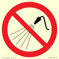 PV11266: P016 Prohibition: Do not spray with water