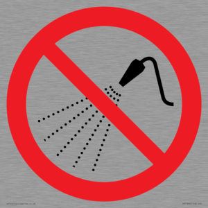 PV11266: P016 Prohibition: Do not spray with water