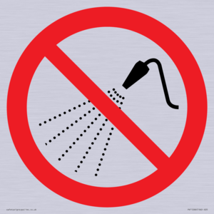PV11266: P016 Prohibition: Do not spray with water