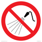 PV11266: P016 Prohibition: Do not spray with water