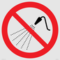 PV11266: P016 Prohibition: Do not spray with water