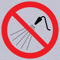 PV11266: P016 Prohibition: Do not spray with water