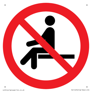 PV11270: P018 Prohibition: No sitting