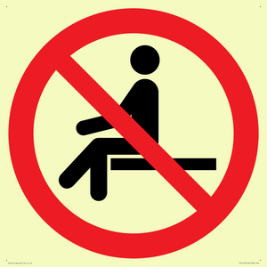 PV11270: P018 Prohibition: No sitting