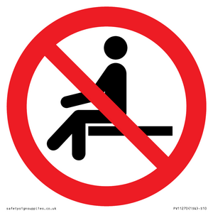 PV11270: P018 Prohibition: No sitting