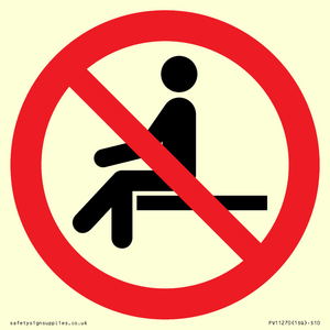 PV11270: P018 Prohibition: No sitting
