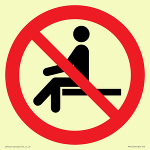 PV11270: P018 Prohibition: No sitting
