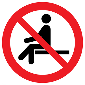 PV11270: P018 Prohibition: No sitting