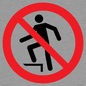 PV11272: P019 Prohibition: No stepping on surface